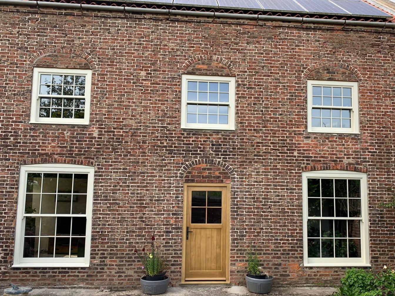 Box windows and Stained Door 2