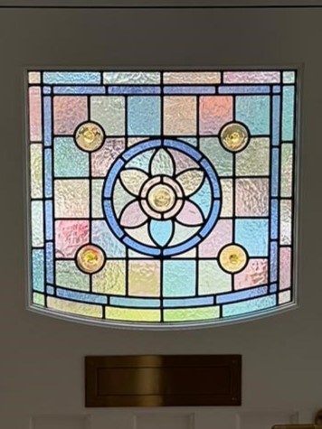 Curved Headed Stained Glass 