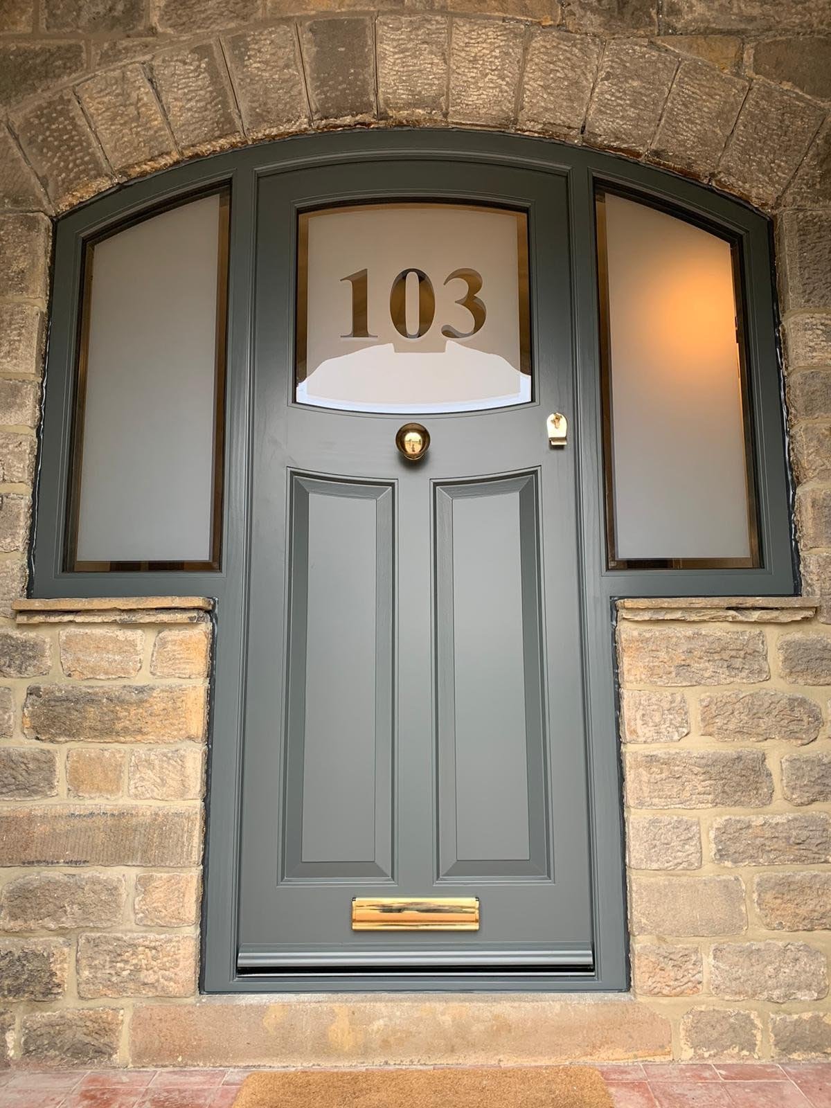 Front door and Sidelights 2