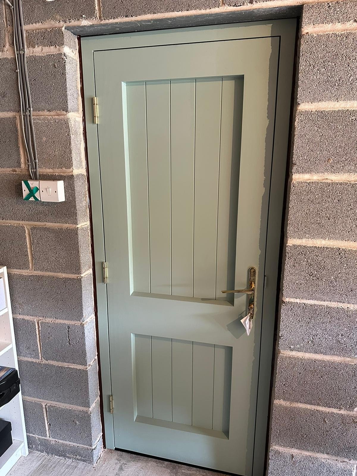 Garage door internal