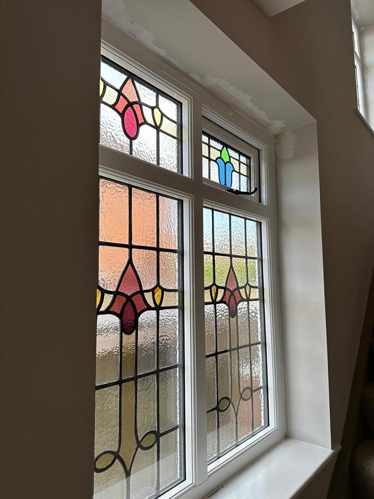 HP Stormproof with stained glass inside