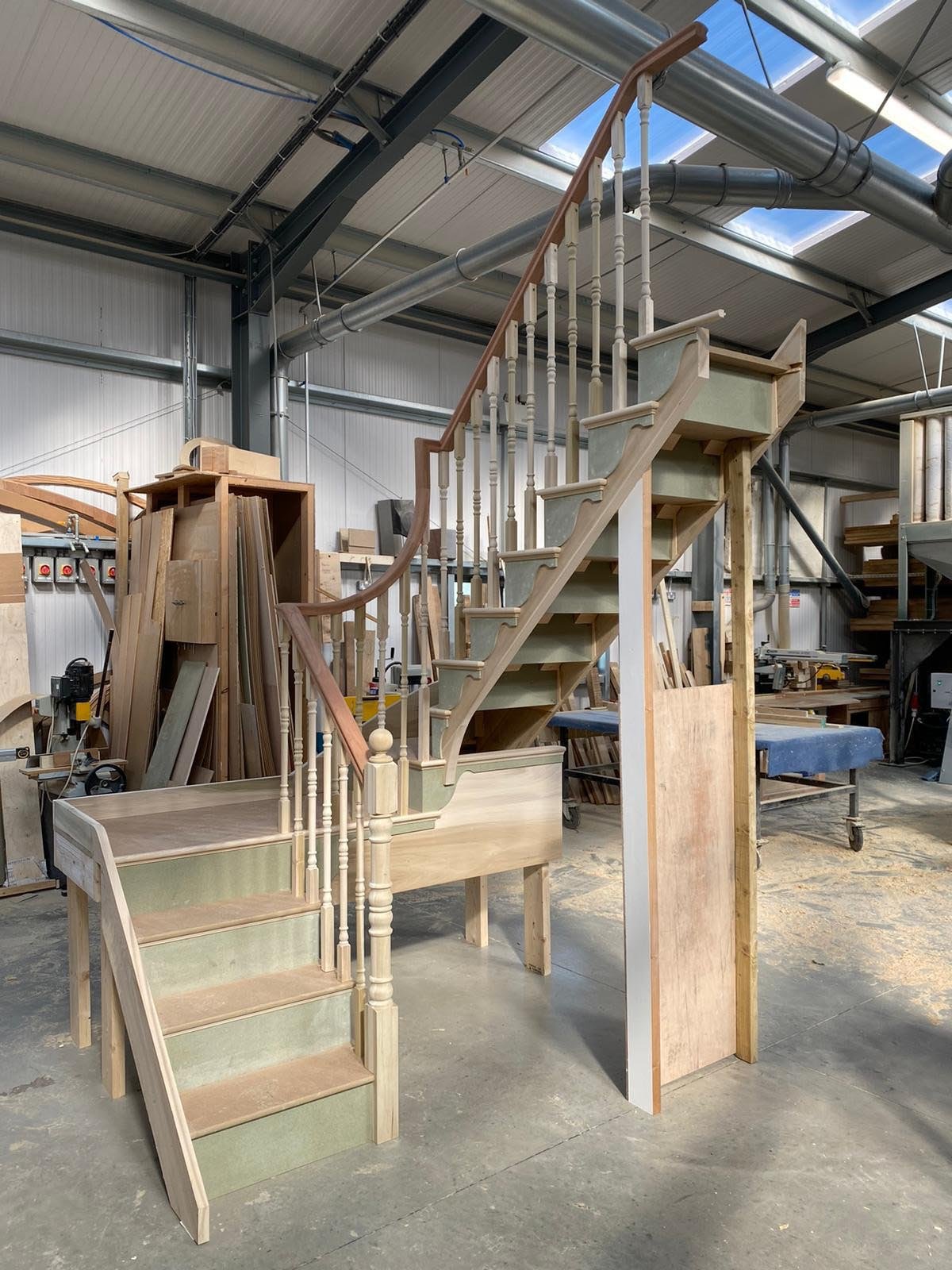 Workshop staircase 4