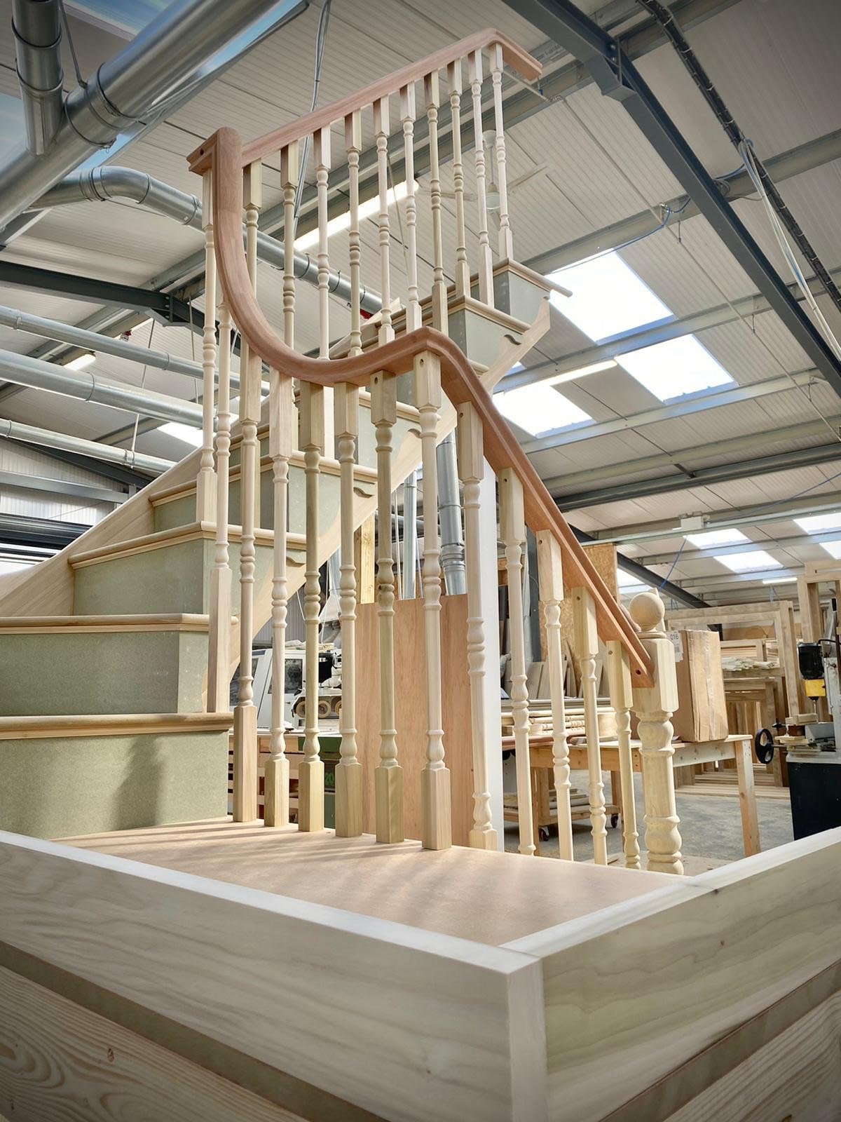 Workshop staircase