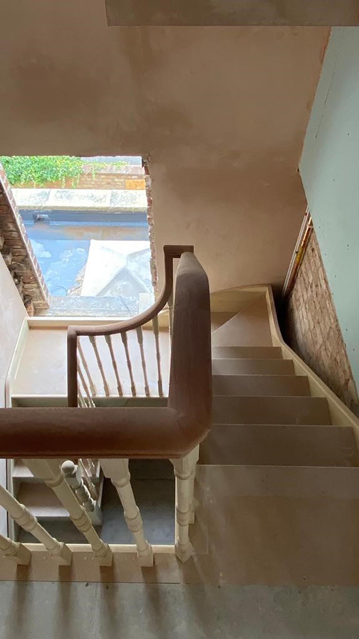 staircase looking down