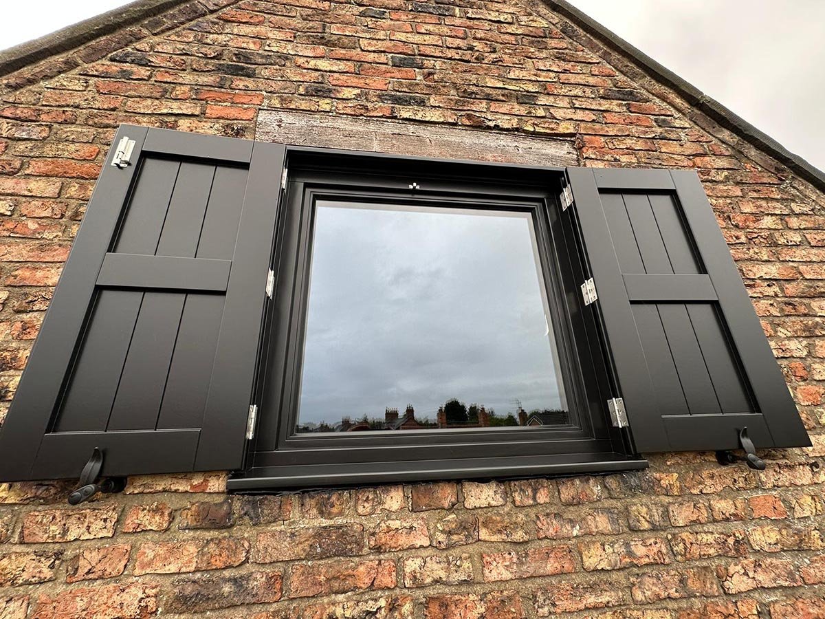 Tilt and Turn with Shutters