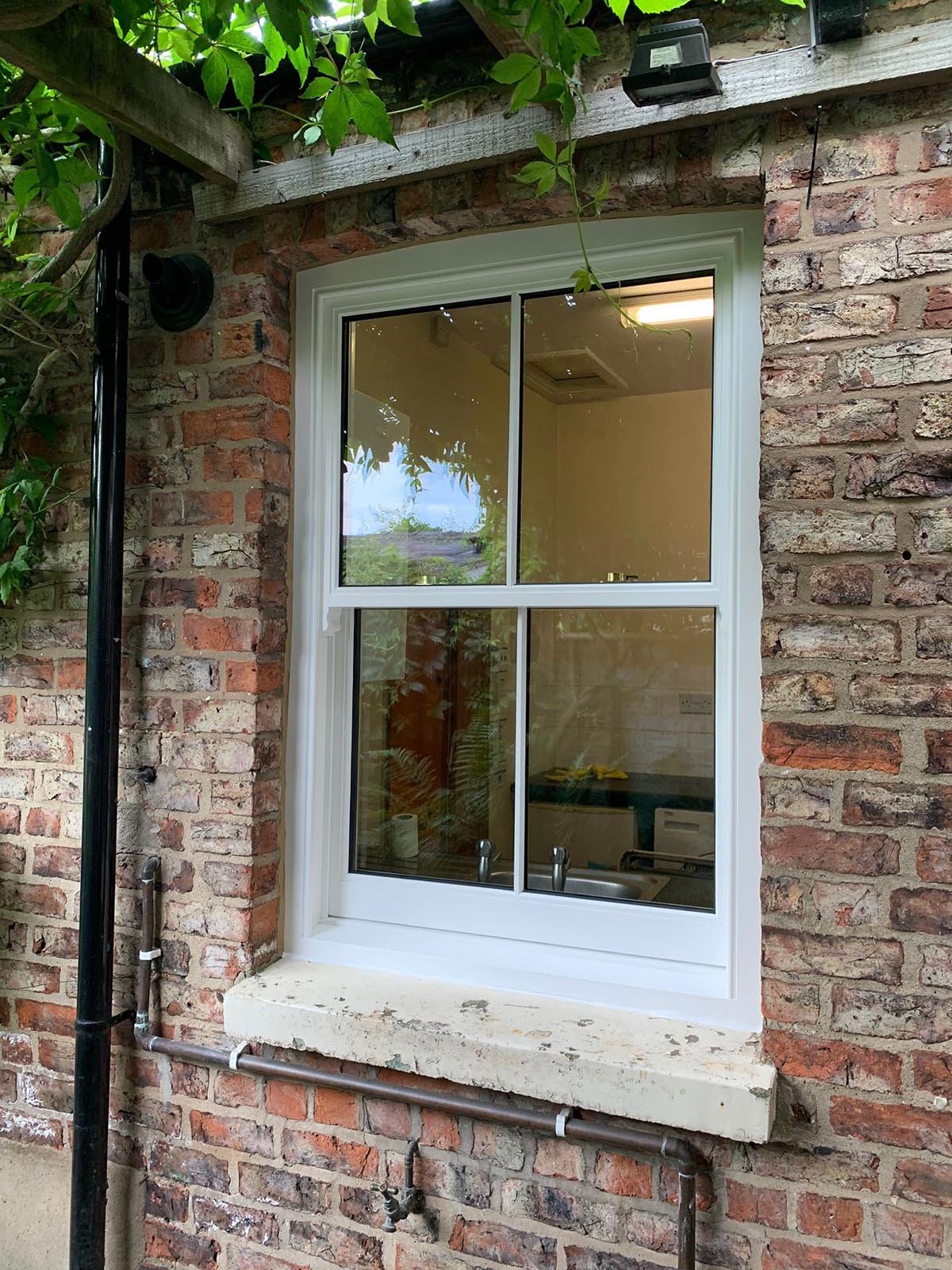 Box windows - With Camber